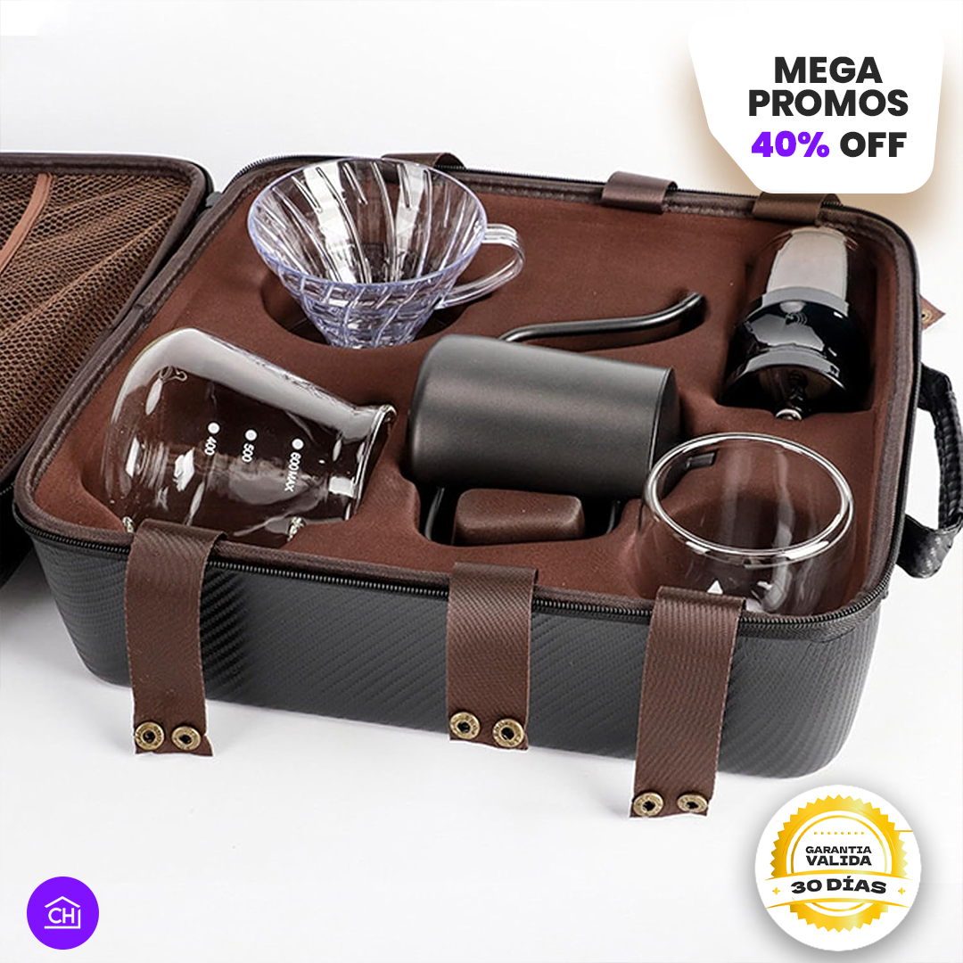 SET CAFETERA DE LUJO