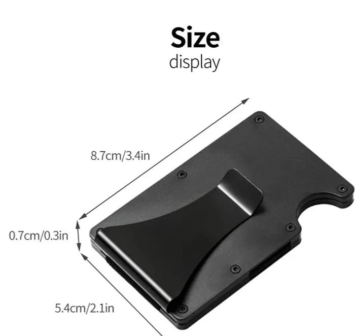 TARJETERO DE FIBRA DE CARBONO