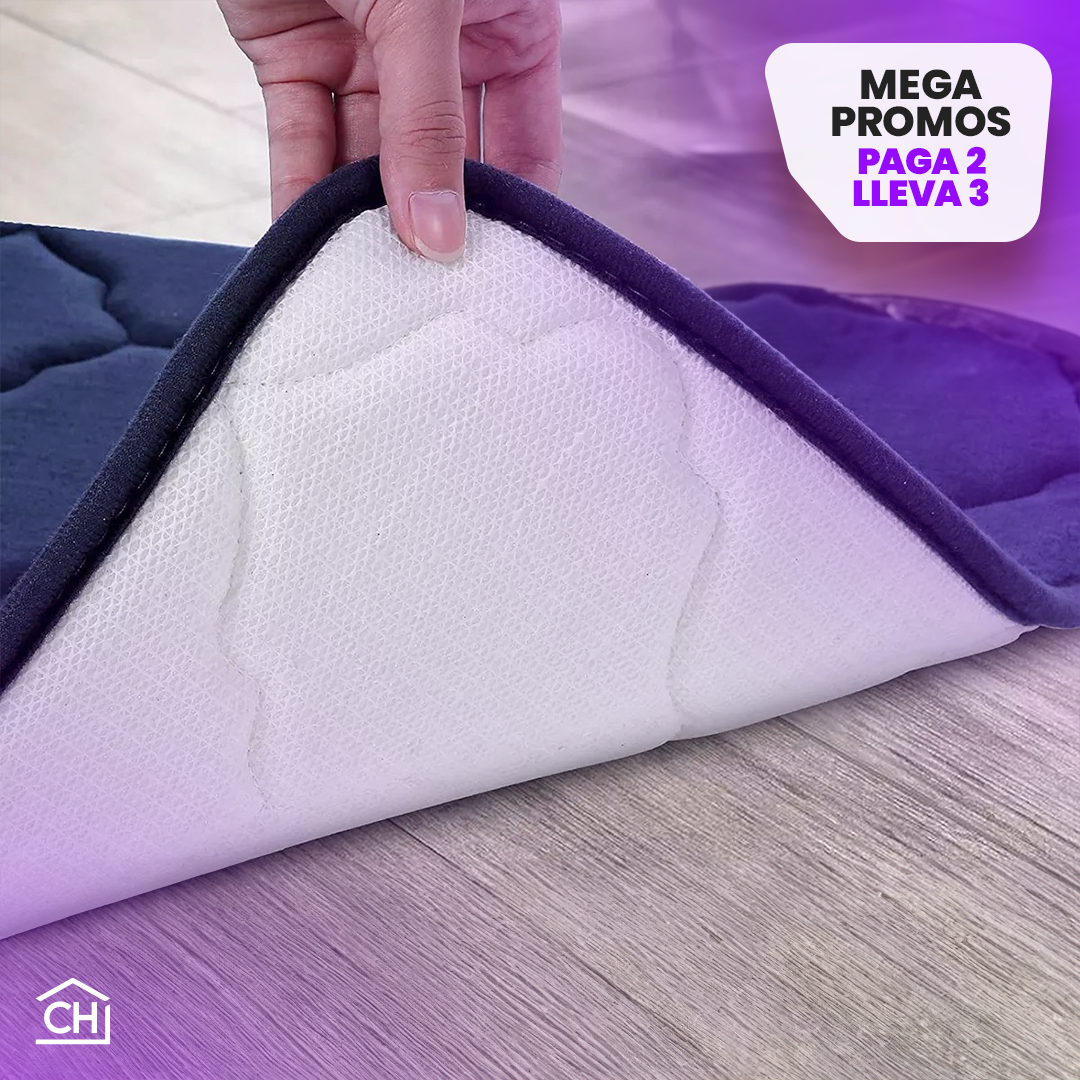 TAPETE ULTRA ABSORBENTE PARA BAÑO