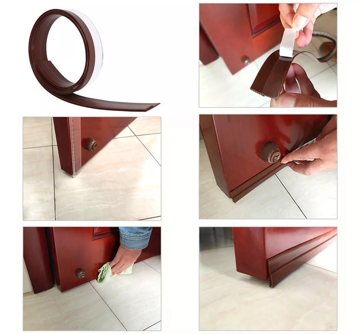 SELLADOR DE PUERTA PARA CUCARACHAS E INSECTOS + ENVÍO GRATIS