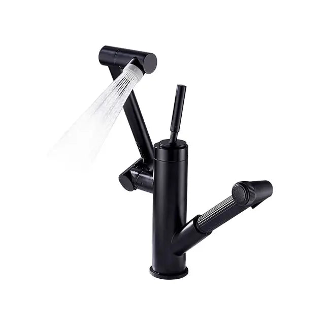 GRIFO MODERNO EXTRAÍBLE DE ROTACIÓN DOBLE