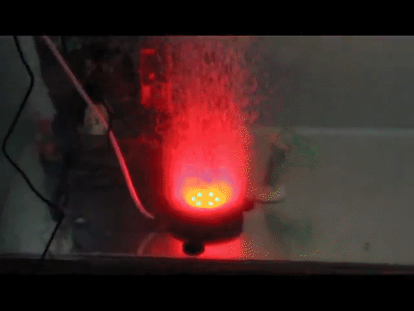 BURBUJAS PARA ACUARIO CON LUCES LED
