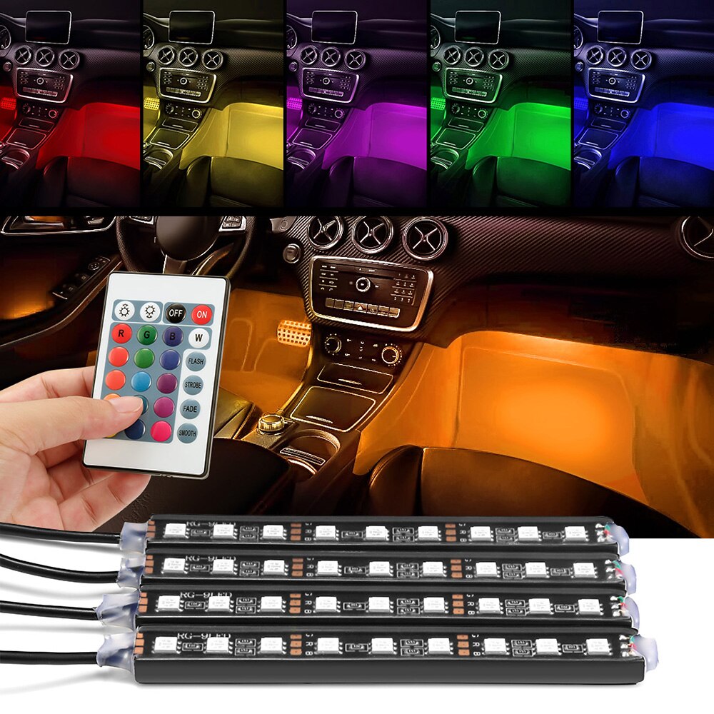 LUCES LED PARA EL CARRO RGB