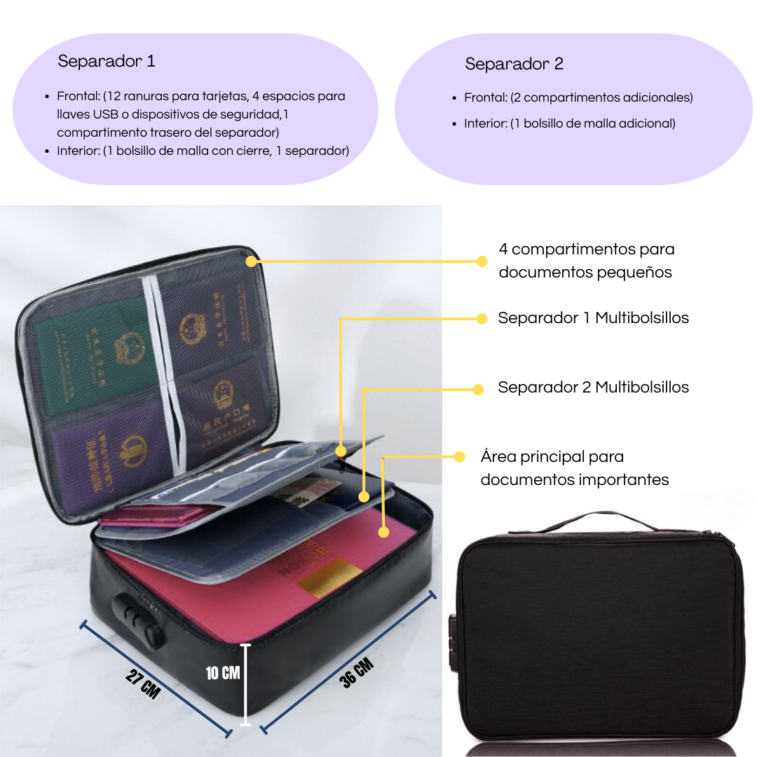 ESTUCHE MULTICOMPARTIMIENTOS