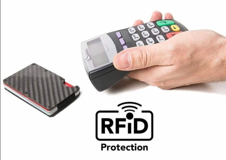 TARJETERO DE FIBRA DE CARBONO