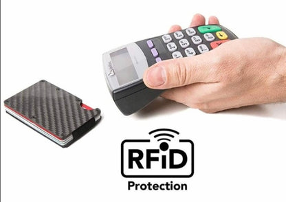 TARJETERO DE FIBRA DE CARBONO