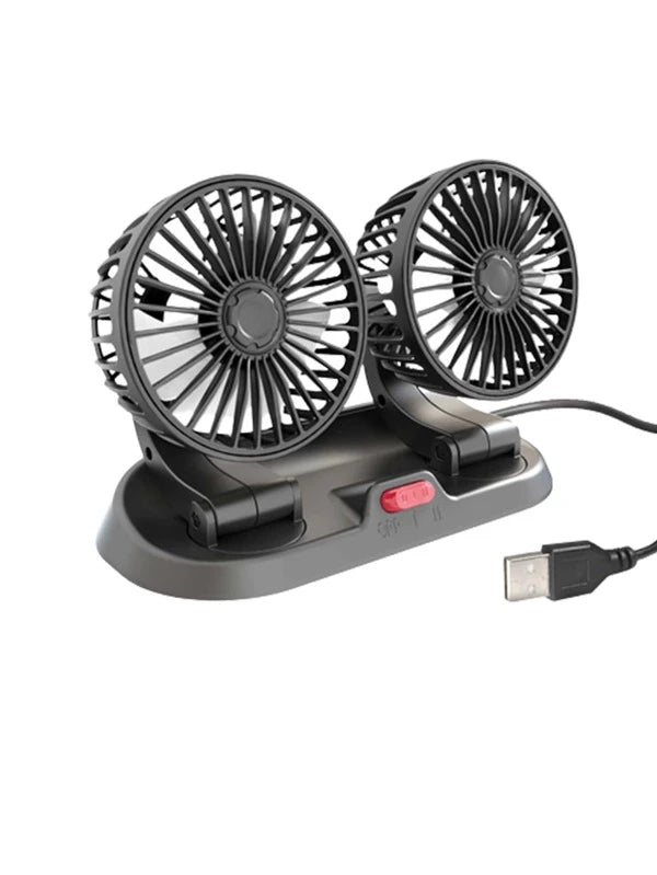 VENTILADOR DOBLE PARA CARRO