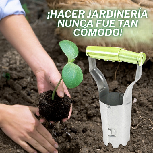 HERRAMIENTA PARA TRANSPLANTE EN JARDINERIA