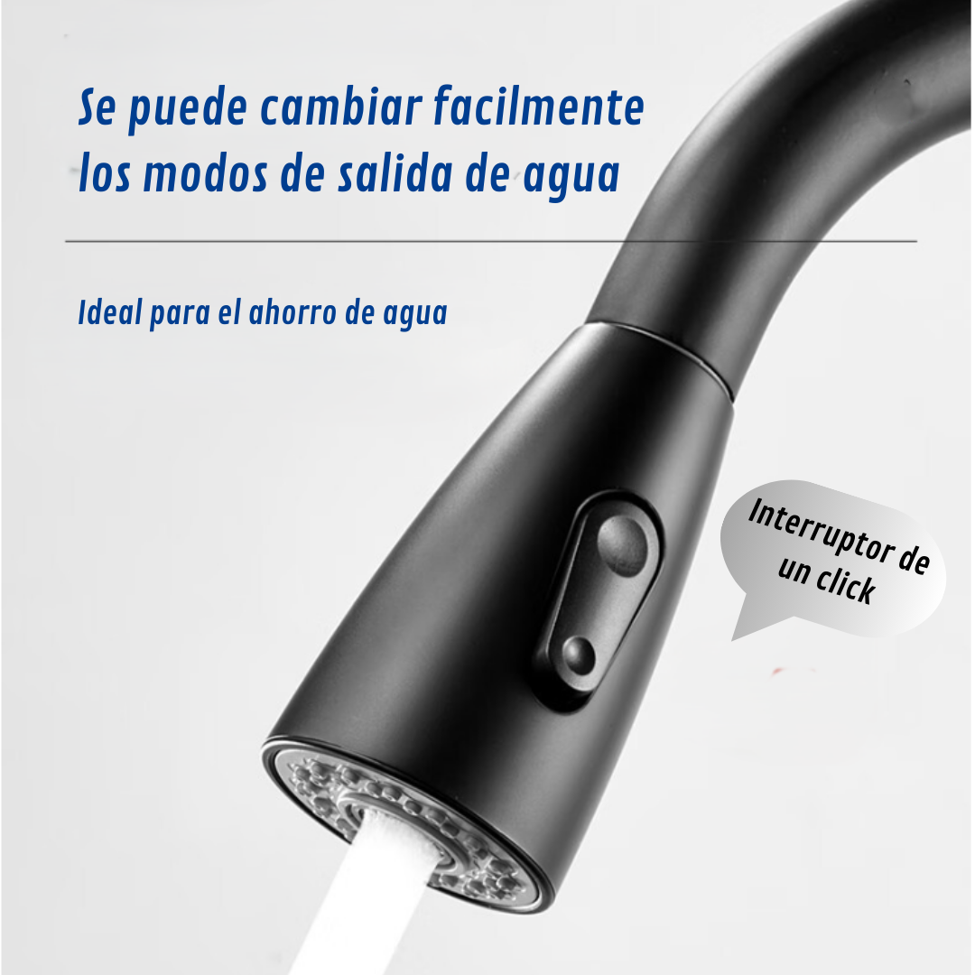 GRIFO DE COCINA CON MARGUERA EXTRAIBLE