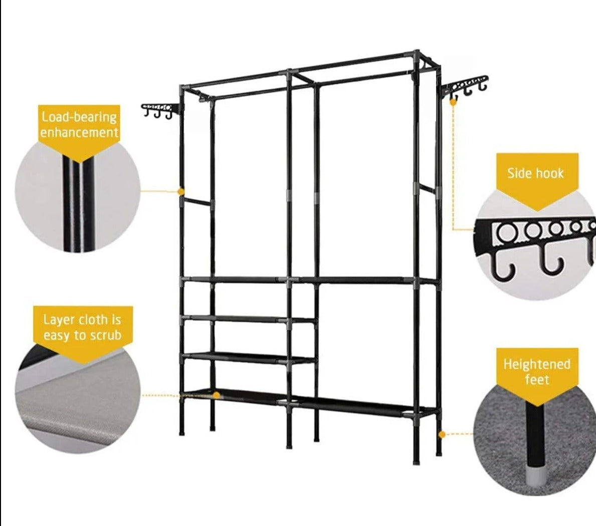 ESTANTE MULTIUSOS TIPO CLOSET