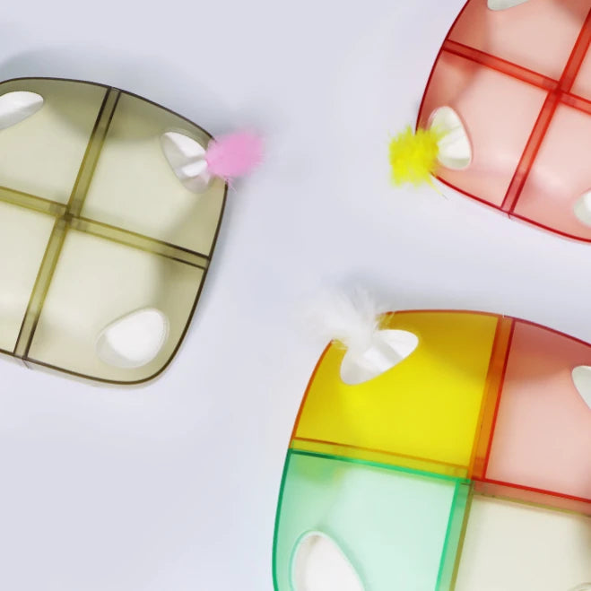 ¡Atrapa La Pluma! - Juguete interactivo para Gatos