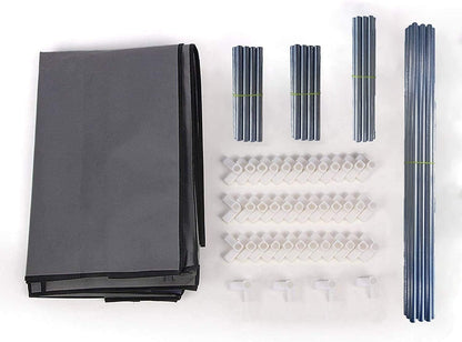 ZAPATERO 9 PUESTOS CON CUBIERTA ANTIPOLVO