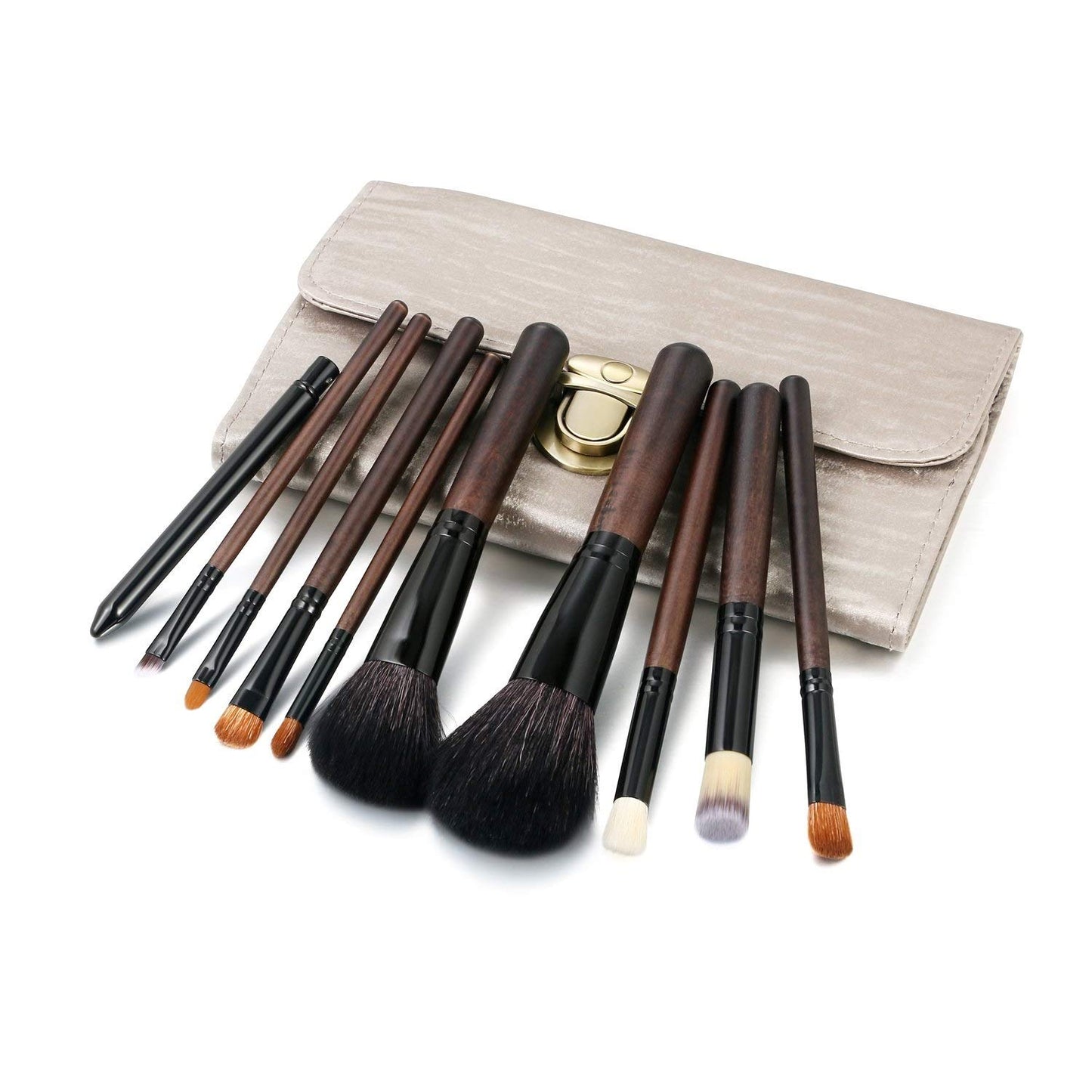 SET DE BROCHAS DE MAQUILLAJE X10