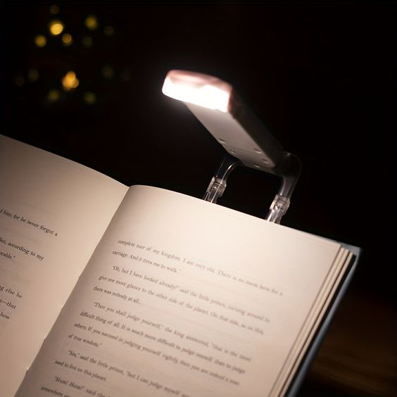 CLIP LED PARA LECTURA RECARGABLE