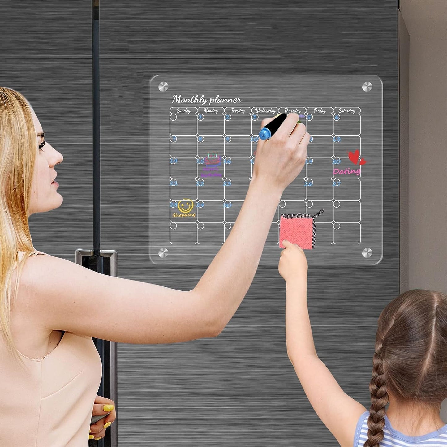 CALENDARIO MAGNETICO DE PARED