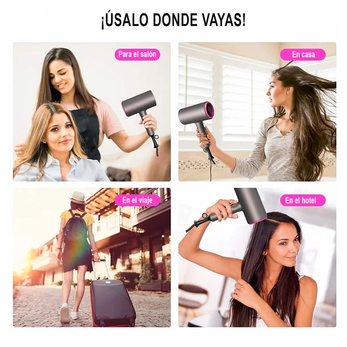 SECADOR DE CABELLO SUPERSONIC PROFESIONAL