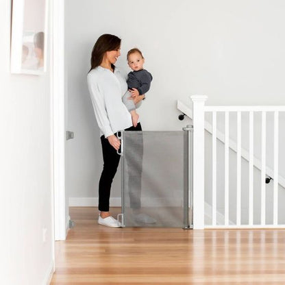 MALLA RETRACTIL DE SEGURIDAD PARA NIÑOS Y MASCOTAS