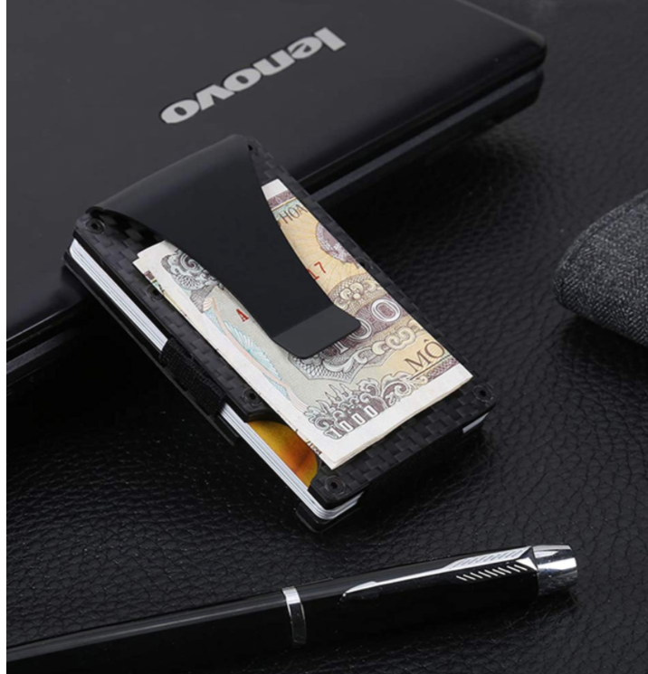 TARJETERO DE FIBRA DE CARBONO