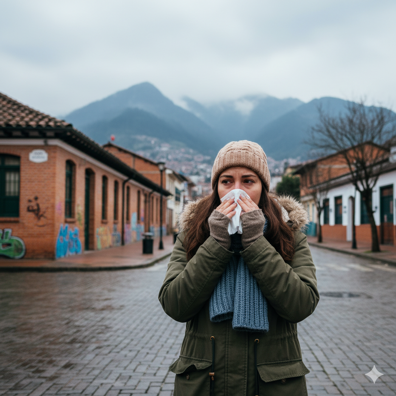 Personas con alergias respiratorias.