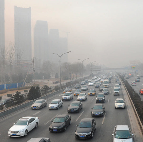 Quienes viven en ciudades con alta contaminación.