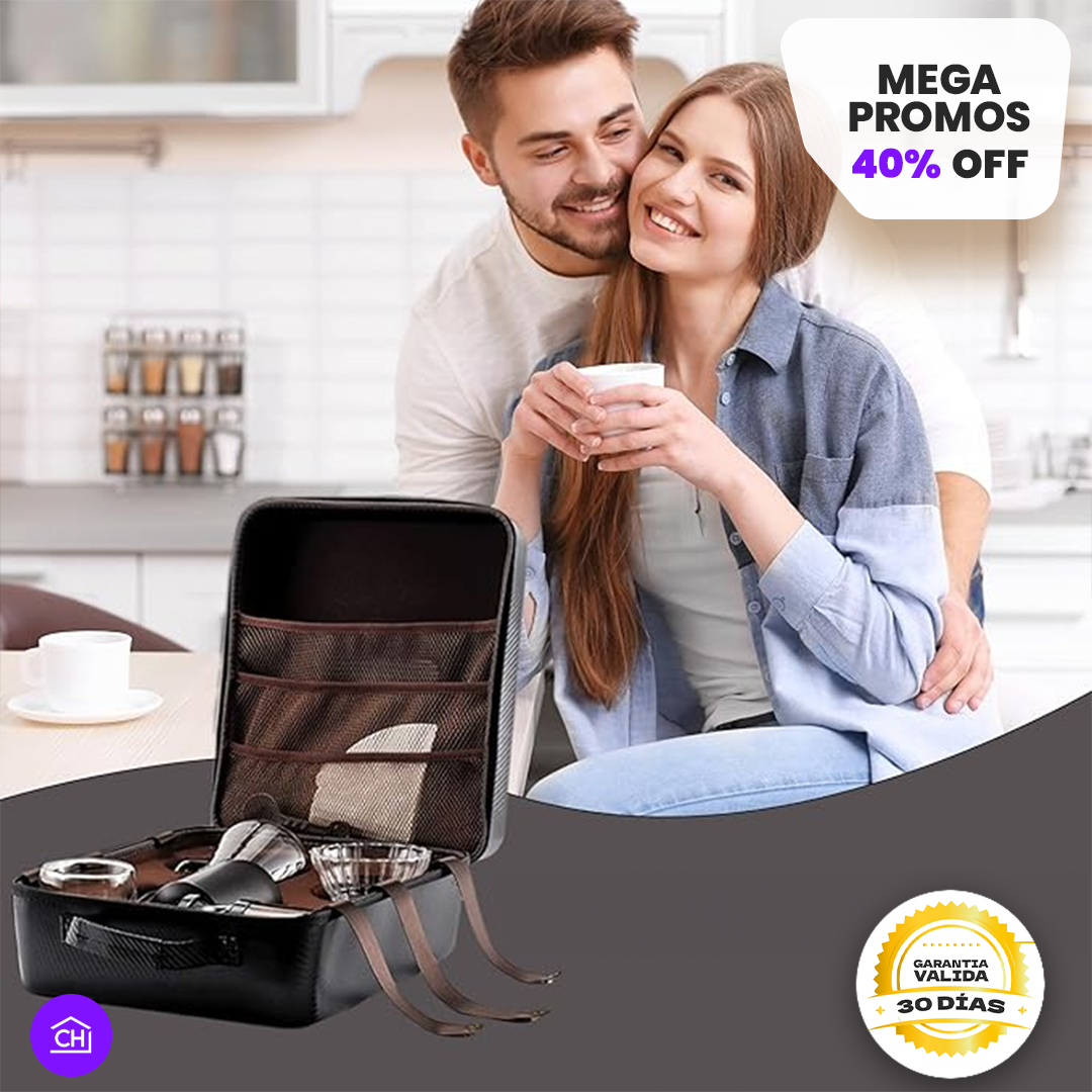 SET CAFETERA DE LUJO