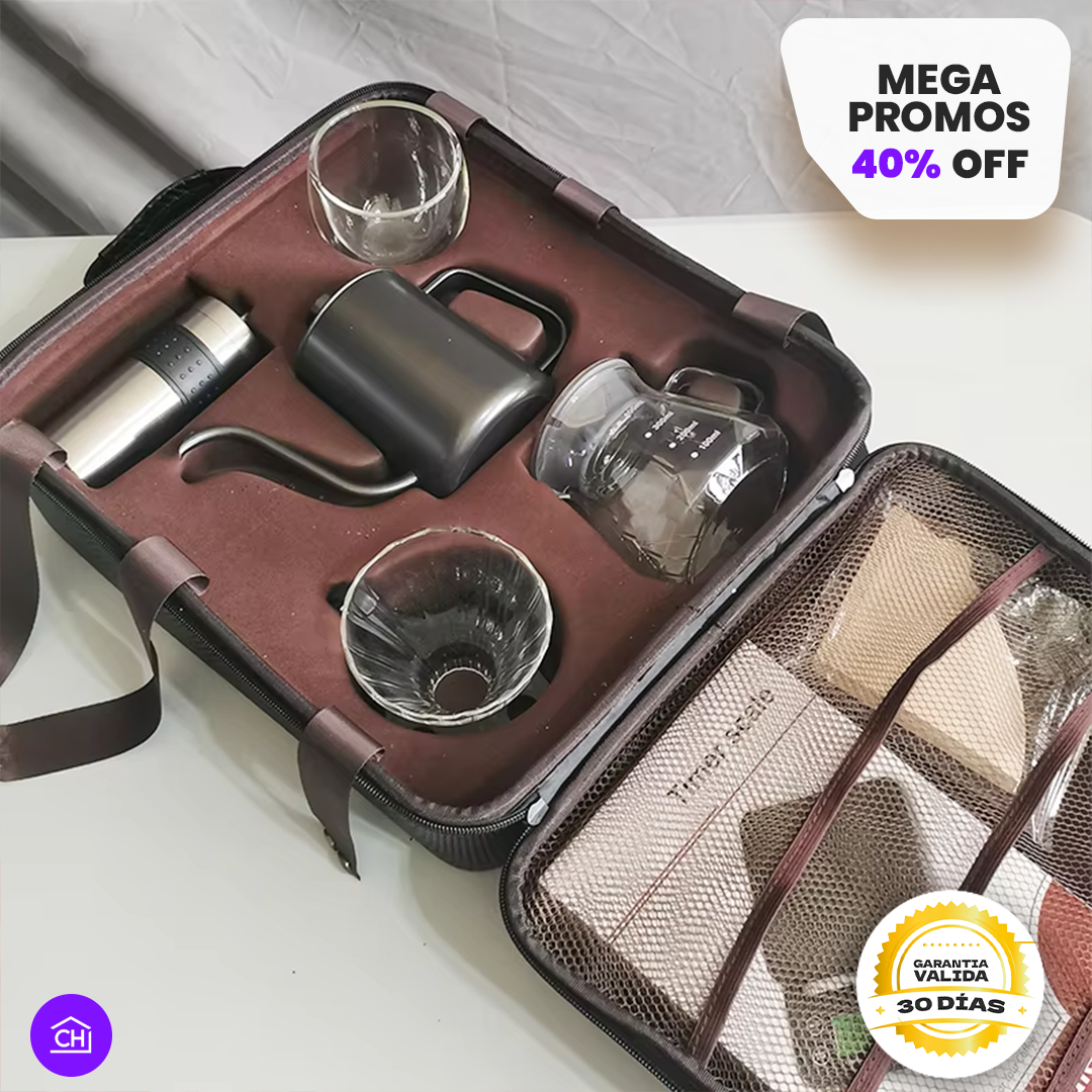 SET CAFETERA DE LUJO