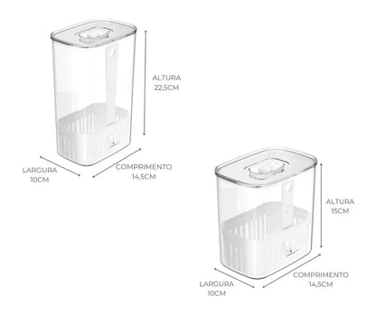 ORGANIZADOR Y CONSERVADOR DE HIERBAS FRESCAS