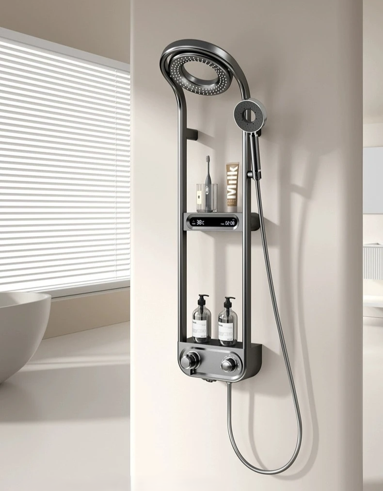 Un diseño elegante que eleva el look de tu baño al instante.