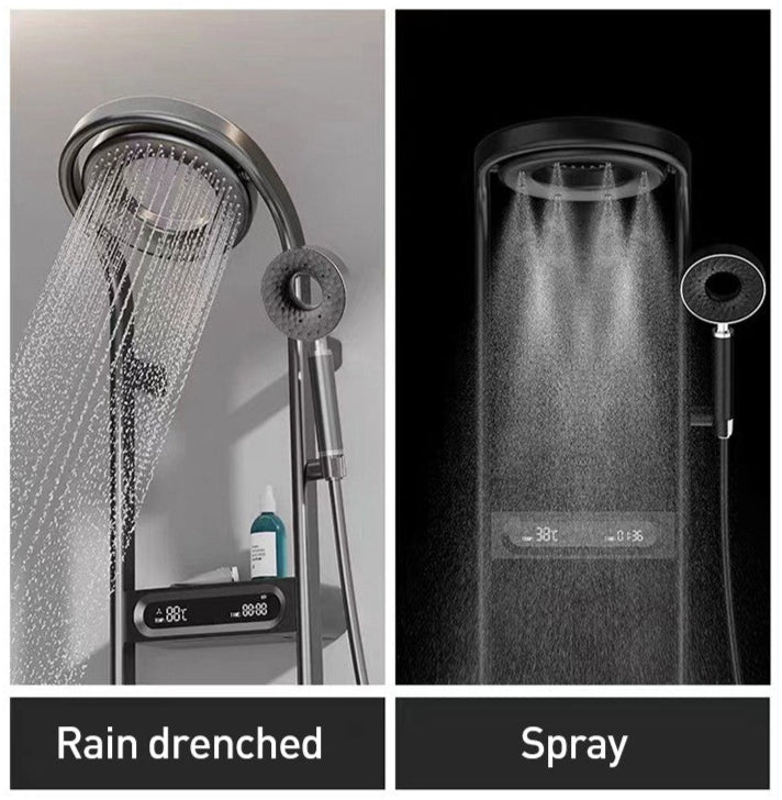 Cabezal de ducha giratorio