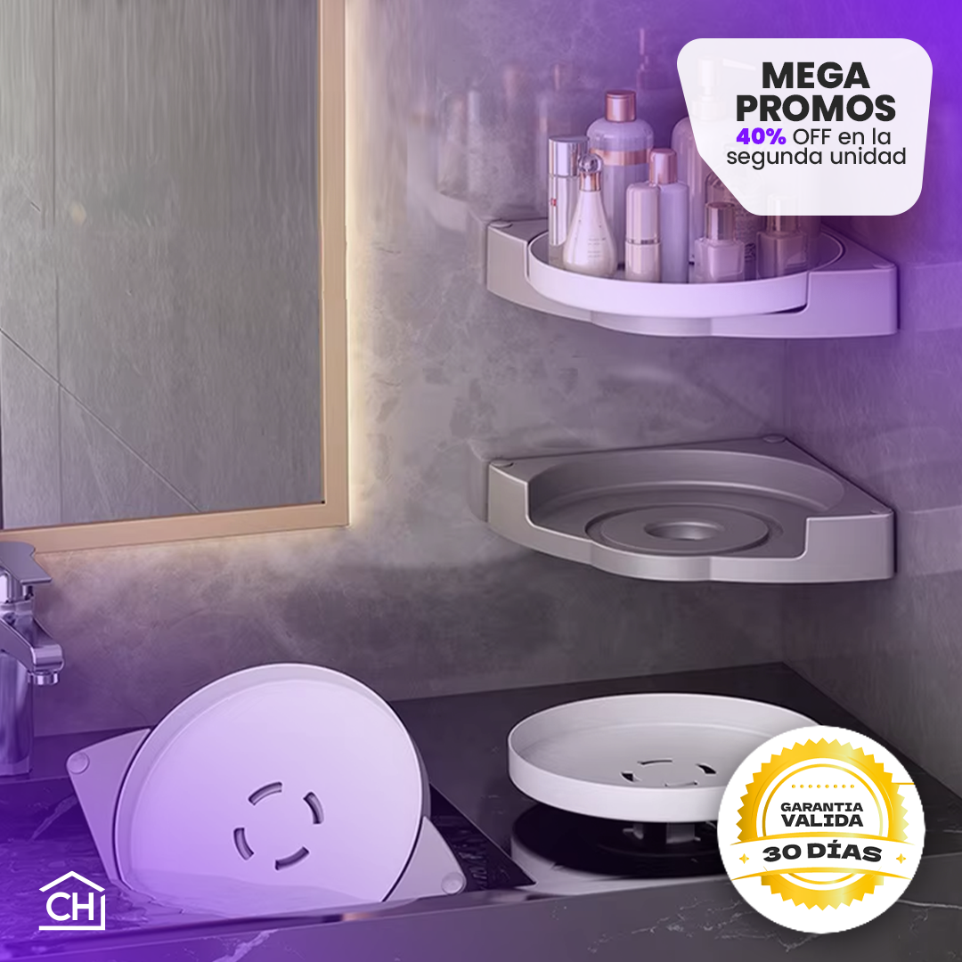 ESTANTE ESQUINERO 360°