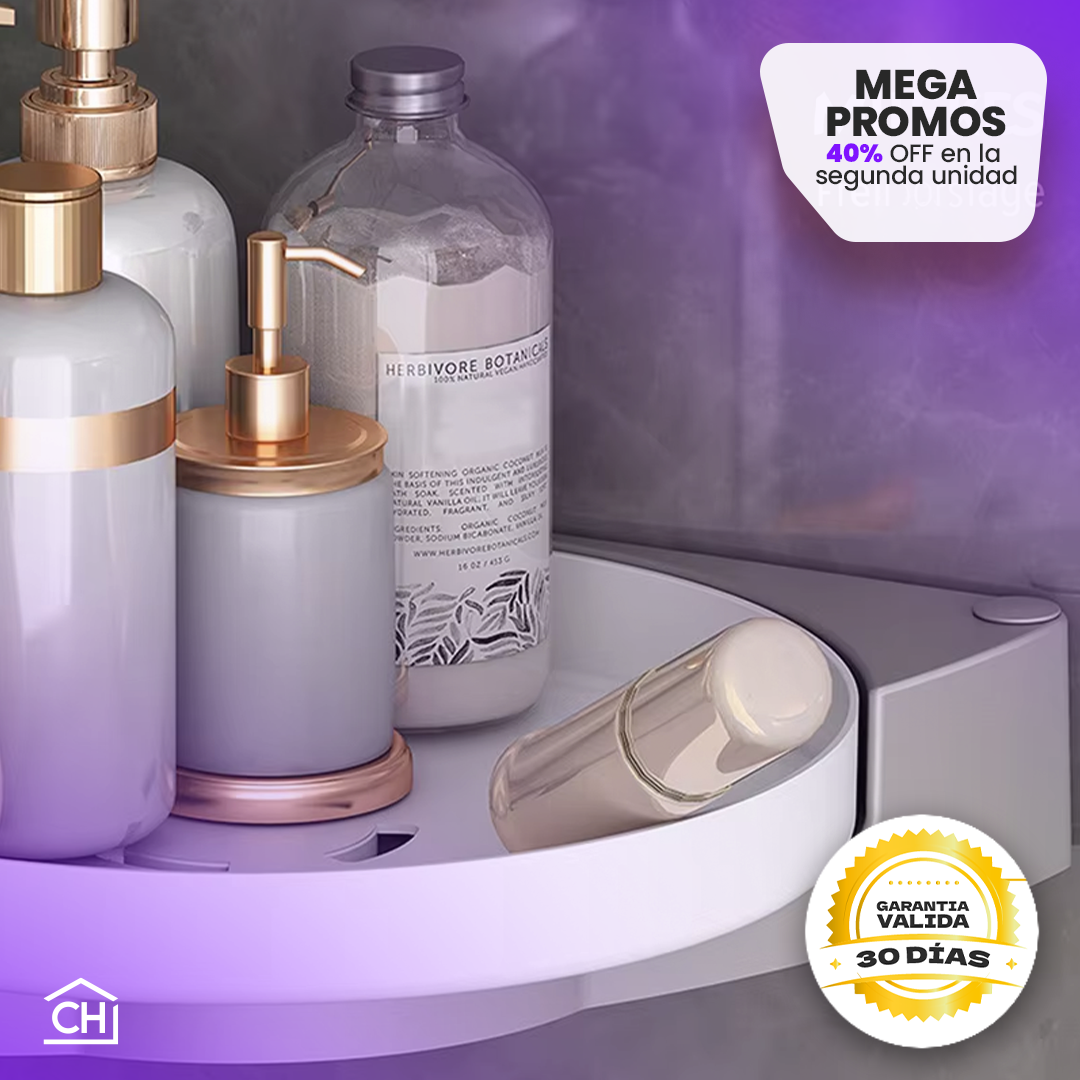 ESTANTE ESQUINERO 360°