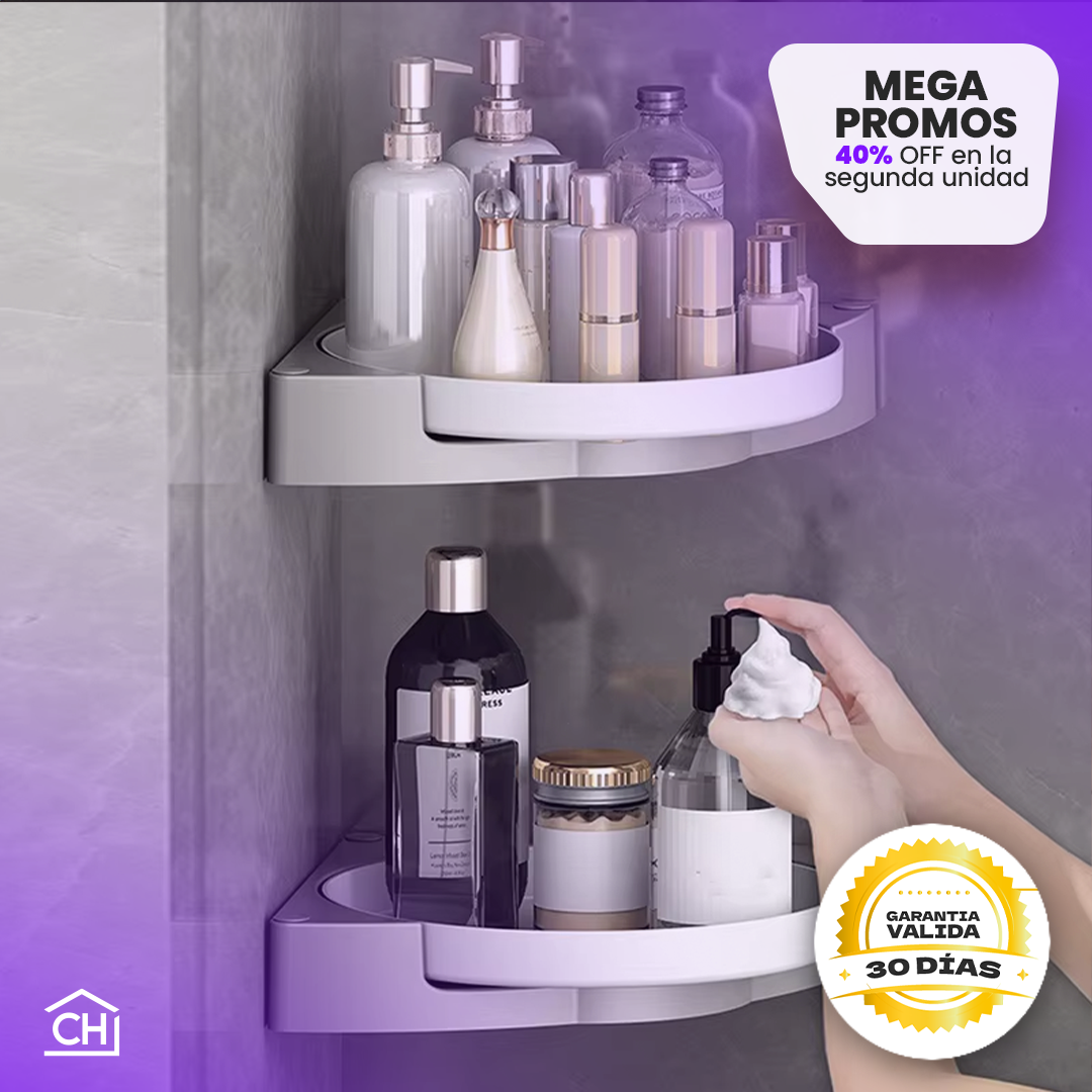 ESTANTE ESQUINERO 360°