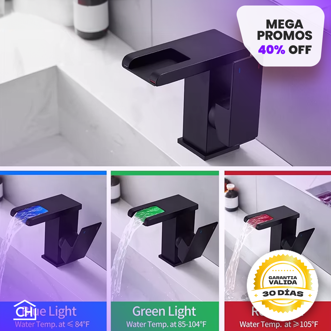 GRIFO HIDROELÉCTRICO LED