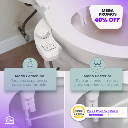 BIDET MASTER - BIDET ADAPTABLE DOBLE