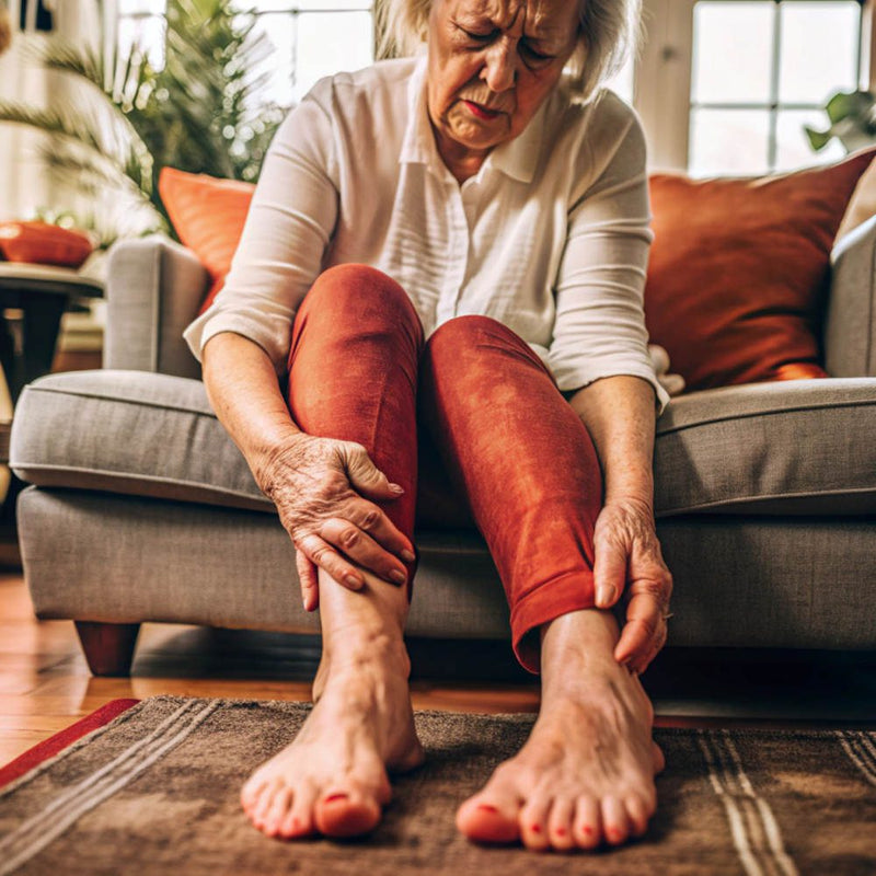 Personas con problemas de circulación.