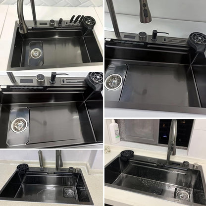 LAVAPLATOS INTELIGENTE CON CASCADA