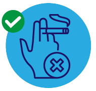 Regula los niveles de dopamina, ayudando a disminuir la necesidad de fumar.