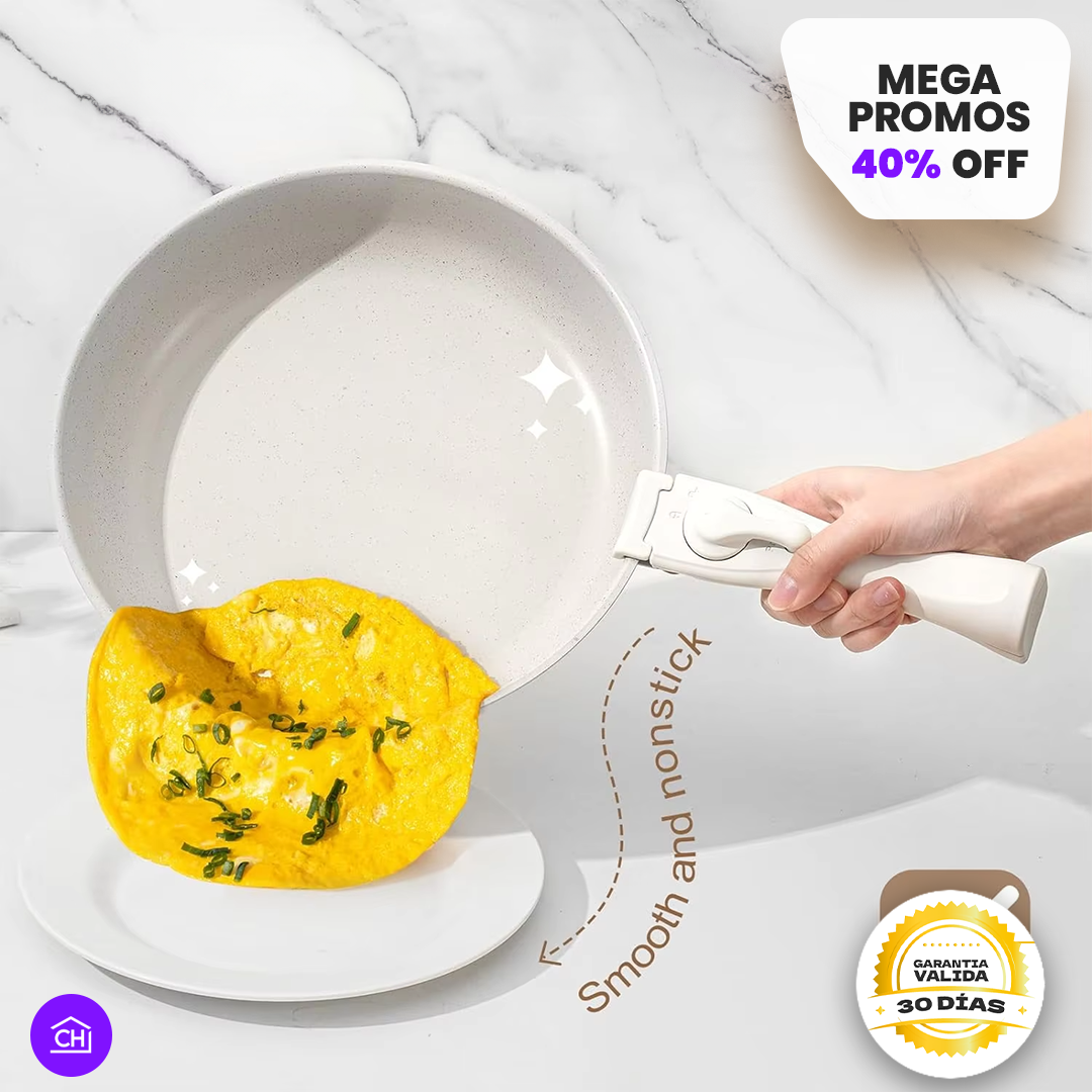 SET DE OLLAS DE MANGO DESMONTABLE 15 PIEZAS