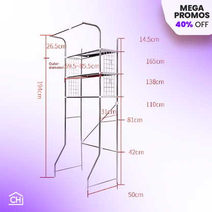 WashSpace Organizer - ORGANIZADOR DE ZONA DE LAVADO