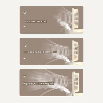 VENTILADOR DE AIRE ACONDICIONADO Y HUMIDIFICADOR