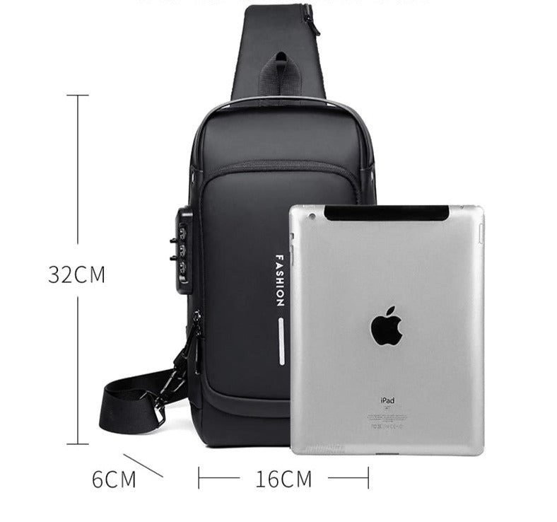 RIÑONERA ANTIRROBO CON CARGA USB