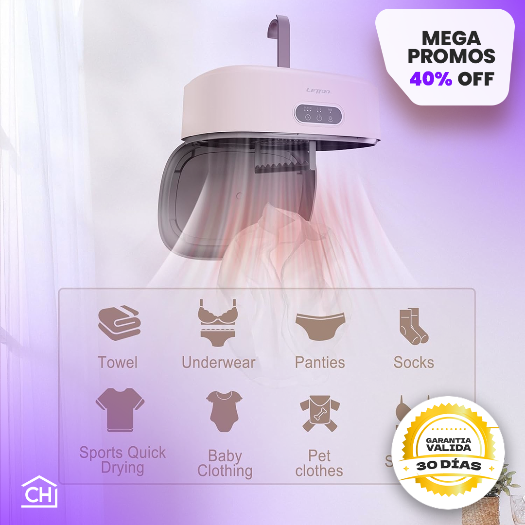 SECADORA DE ROPA PORTATIL