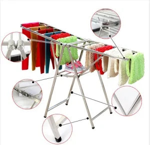 TENDEDERO 2 CAPAS EN ACERO INOXIDABLE