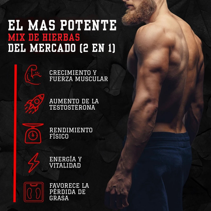 TURKESTERONE + TONGKAT ALI: SUPLEMENTO DIETARIO