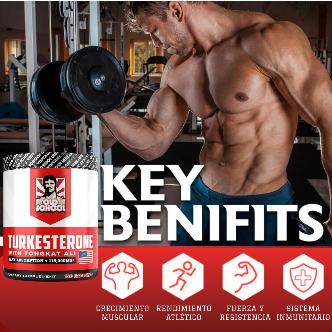TURKESTERONE + TONGKAT ALI: SUPLEMENTO DIETARIO