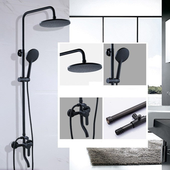 Diseño moderno y duradero: acabado negro mate anticorrosivo.