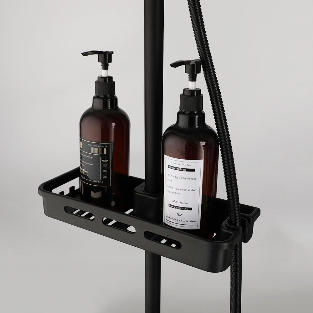 COLUMNA DUCHA NEGRO MATE