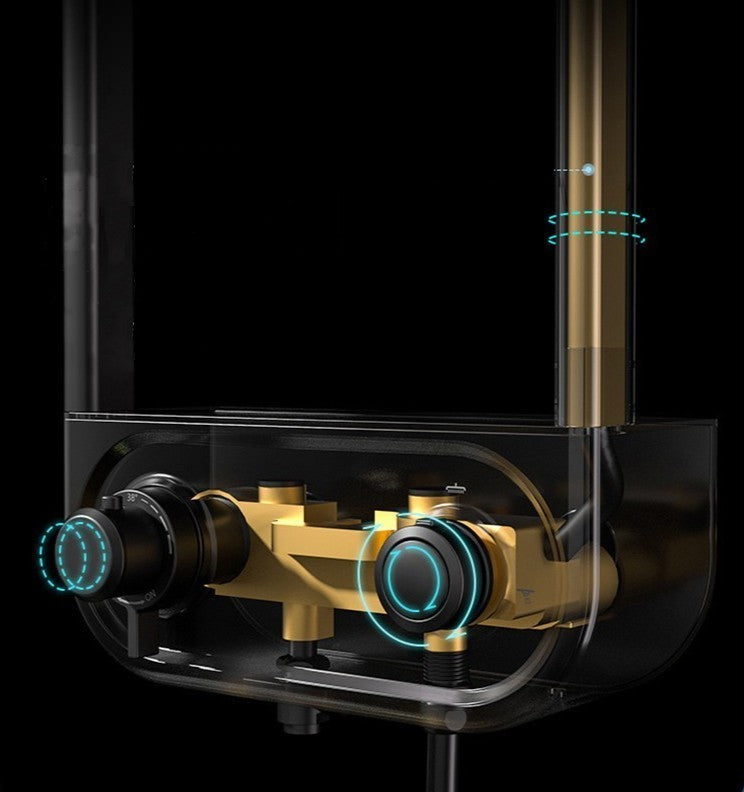 Flujo de agua presurizado