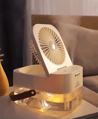 VENTILADOR DE AIRE ACONDICIONADO Y HUMIDIFICADOR