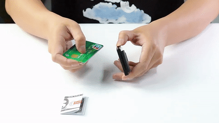 TARJETERO DE FIBRA DE CARBONO